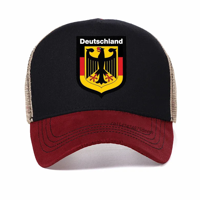 

German Eagle On Shield Baseball Cap for Men Women Germany Flag Dad Hat summer Sun Protection Adjustable Snapback Caps