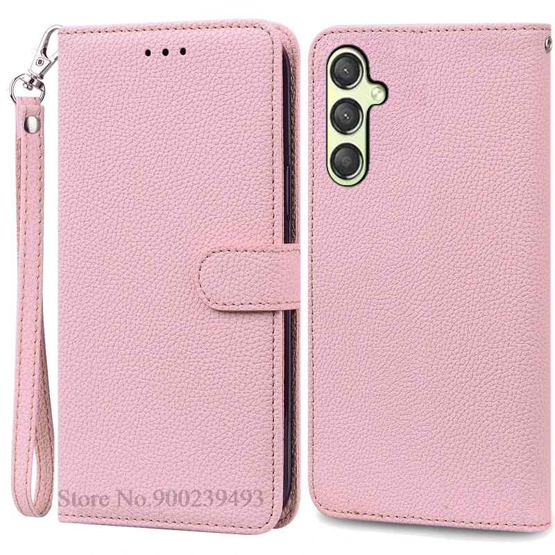 Soft Silicone Leather Flip Wallet Phone Case in Classic Book Style