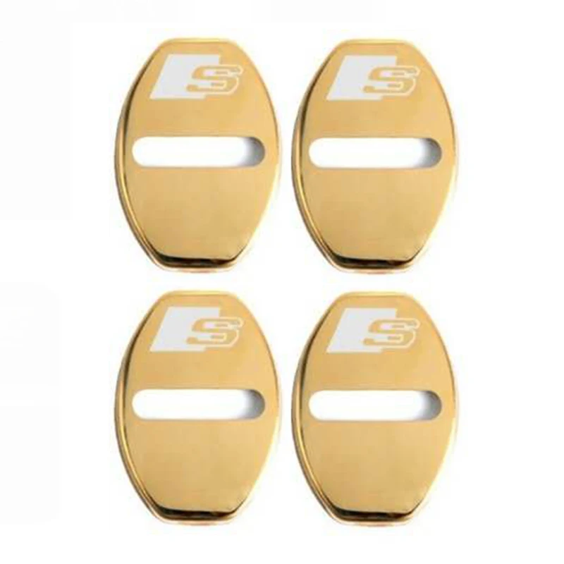 Enhanced Car Door Lock Cover Case Set - 4PCS, Premium Automotive Accessories