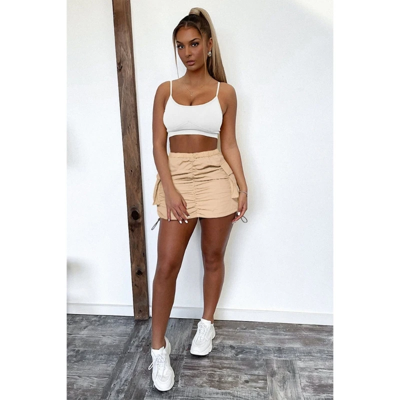 Рисунок 5 - Мини-юбка с завышенной талией на шнурке