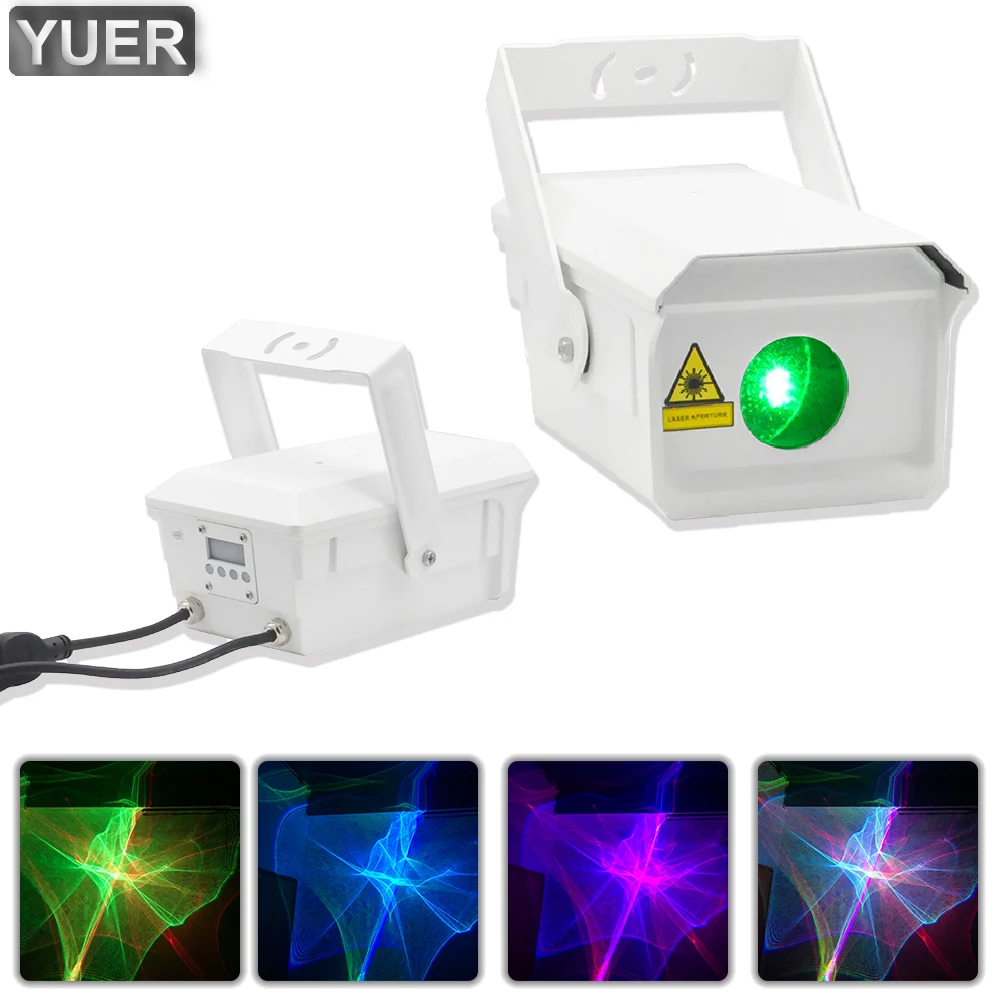 

Водонепроницаемый уличный лазерный прожектор с эффектом воды, IP65, 2 Вт, лазерный проектор для диджея, дискотеки, сцены, парка, уличное праздничное живописное пятно