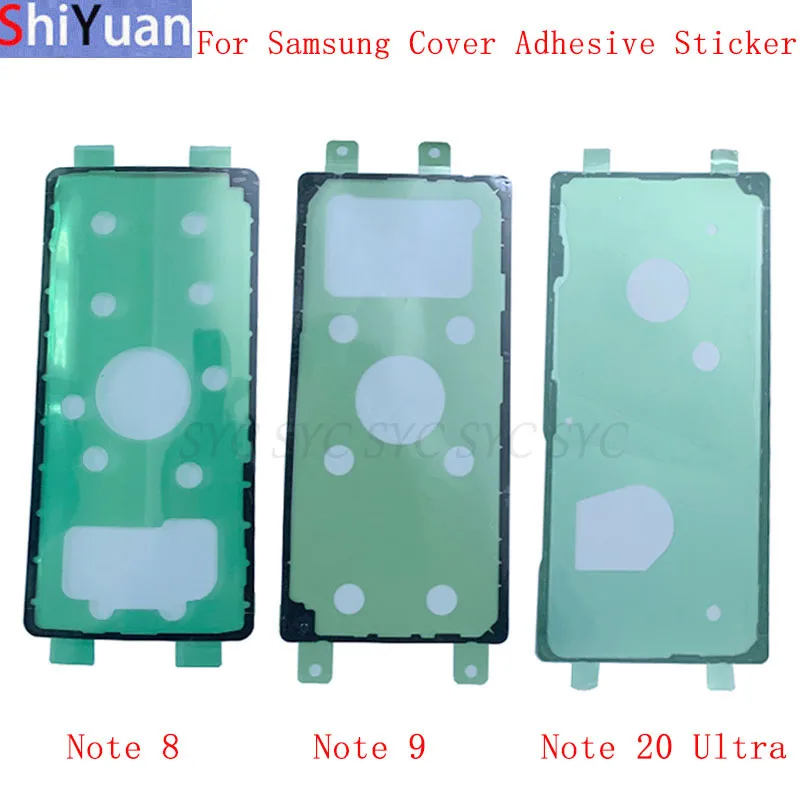 

2 шт./партия, оригинальные наклейки на крышку аккумулятора Samsung Note 20 8 9 10 S8 S9 S10 S20 S21