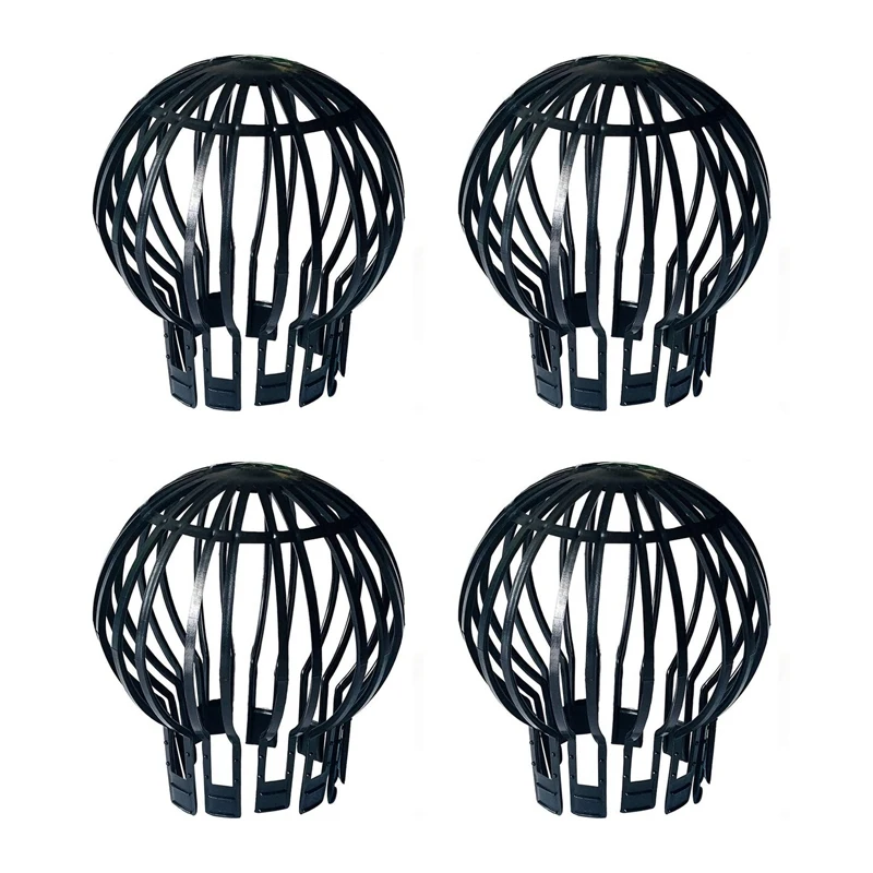 

4 шт., пластиковые защитные фильтры для водосточных труб