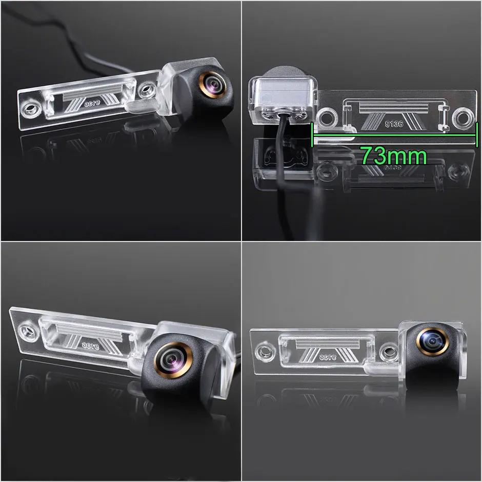 170 ° HD AHD 1080P 720P CVBS 자동차 후방 카메라 VW 트랜스포터 T5 T30 캐디 파사트 B5 투란 제타 차량용 트래젝토리/룰러
