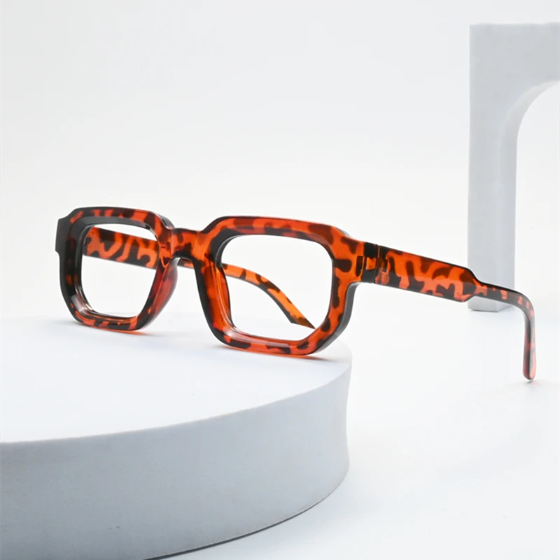 Vintage Platz Anti Blau Licht Lesebrille Frauen Männer Luxus Kleine Rahmen Einfache Brillen Optische Weitsichtigkeit Brillen – Detail 1