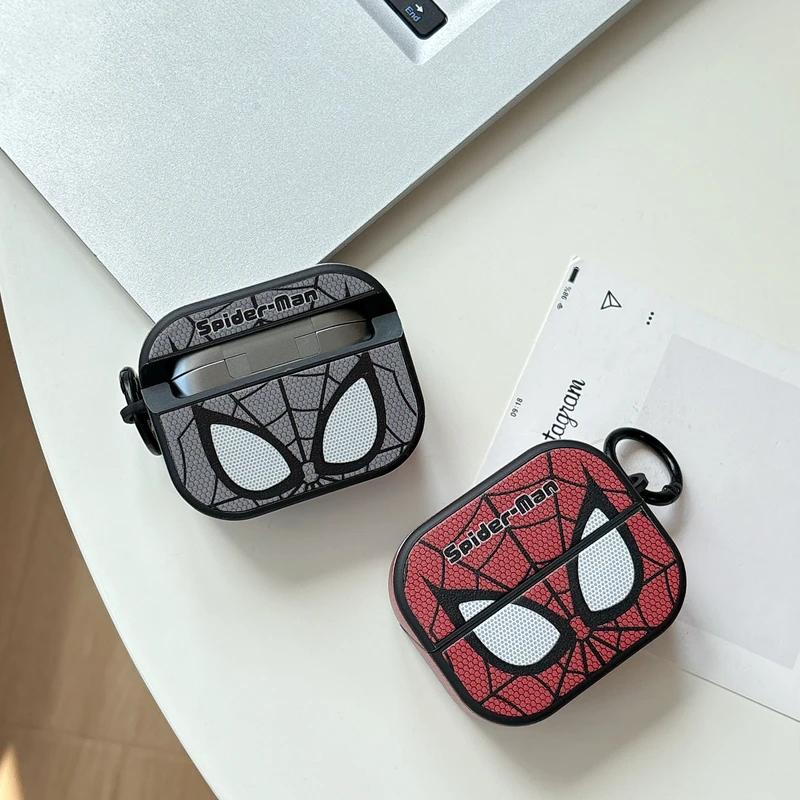 Marvel Comics Avengers Spider Man Leather Earphone Case For - Main Image