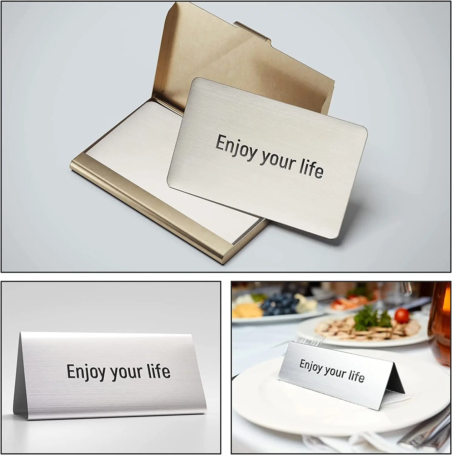 Stainless Steel Cards 5Pcs 0.5mm Thick