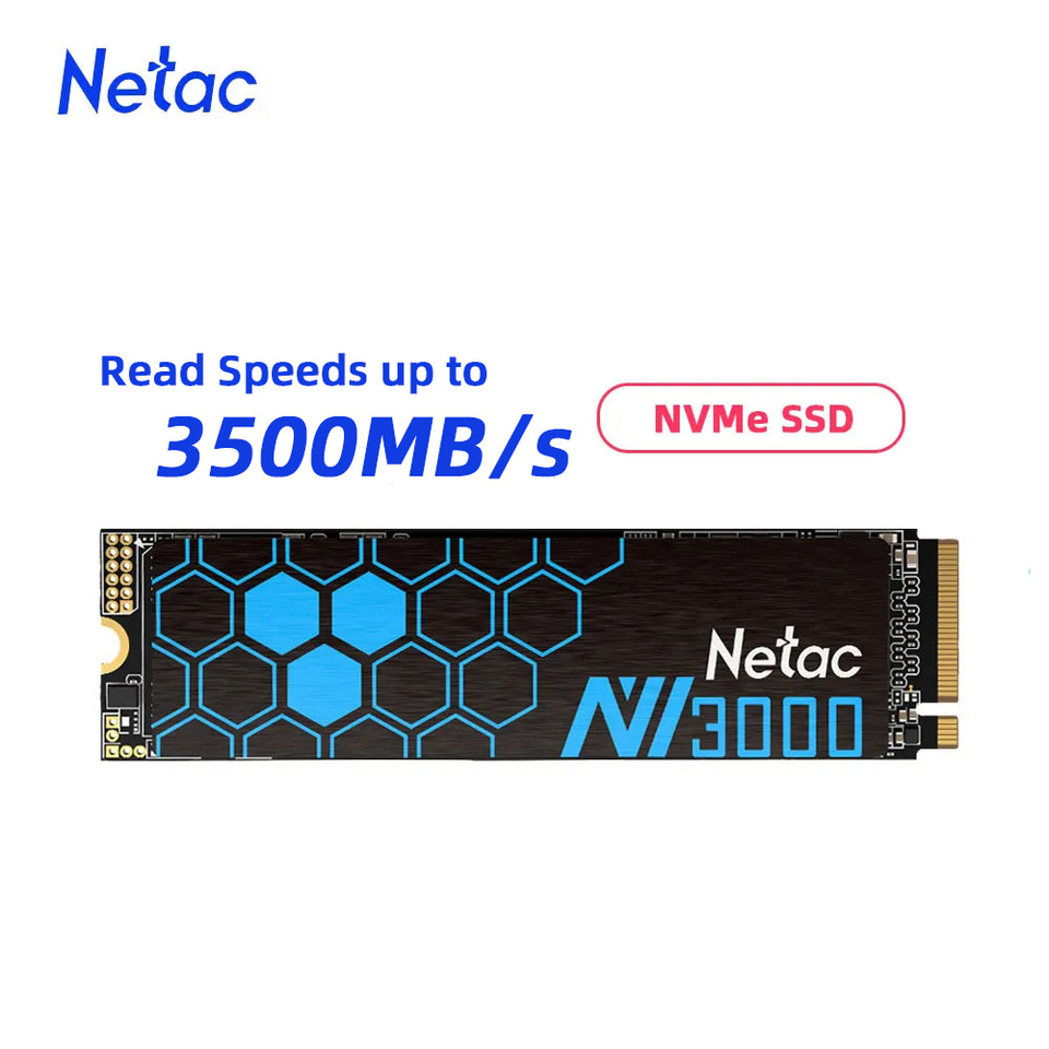 Netac SSD NVME M2 250GB 500GB SSD 1TB 2TB PCIe3.0 NVME M.2 2280 Hard Drive Disk Internal Solid State Drive for Laptop Desktop