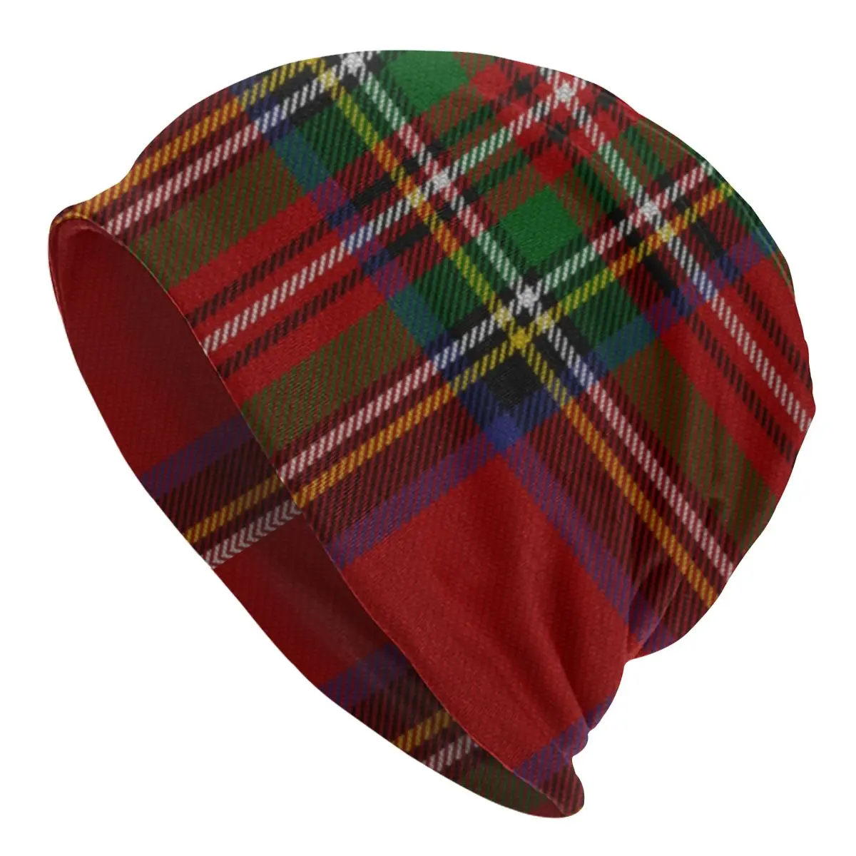 

Modern Classic Royal Tartan Plaid Beanies Caps For Men Women Unisex Street Winter Warm Knitting Hat Adult Bonnet Hats