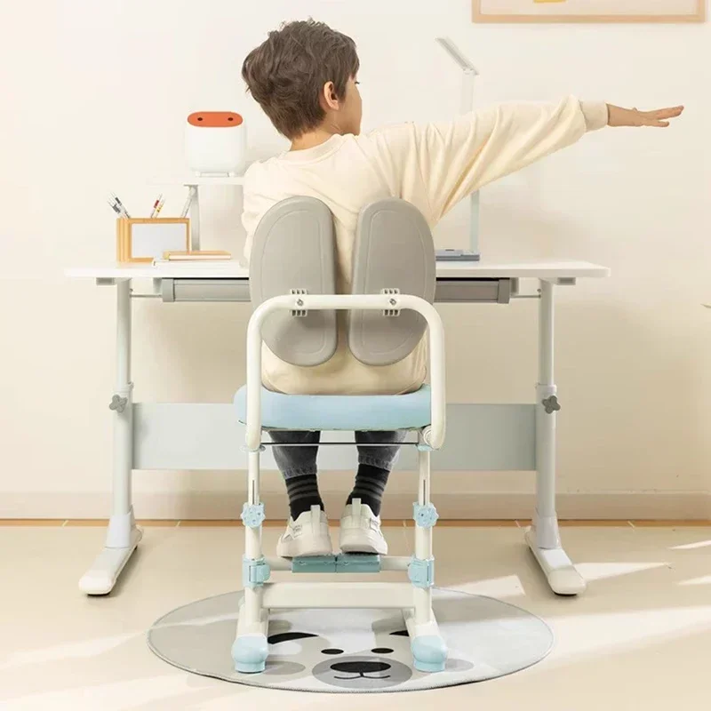 Kids Chair Children's Child Armchair Room Childrens Chairs Auxiliary High Growing Stool Kinderzimmer Mobel Schoolboy Furniture