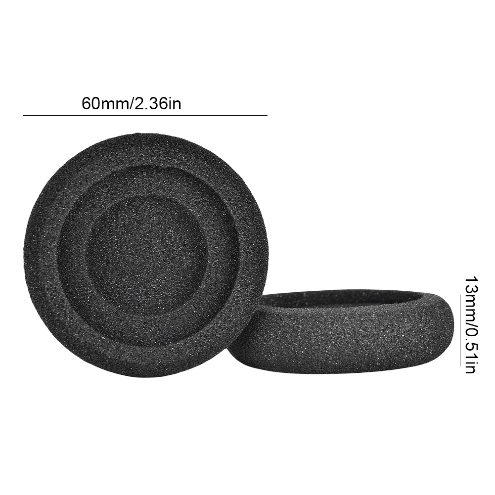 Earpads Cushions Replacement Noise Isolation Foam Cushions Cover Earmuff Ear Cups Repair Parts for Jabra Evolve 65 Headphone
