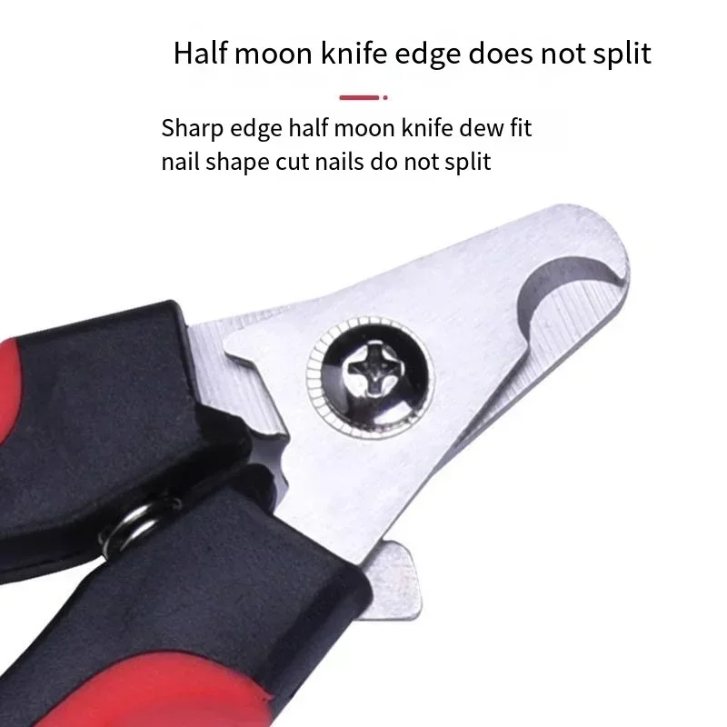 Professional Pet Cat Dog Nail Clipper Cutter Sickle Stainless Steel Grooming Scissors Clippers Pet Claws Dog Supplies pet nail clipper pet nail scissors