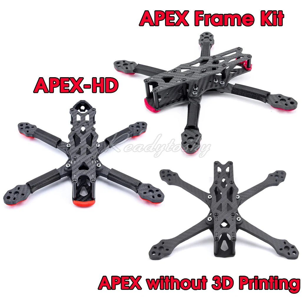 5inch 225mm / 6inch 260mm / 7inch 295mm Carbon Fiber Quadcopter Frame Kit For APEX 7 Inch APEX-HD FPV Freestyle RC Racing Drone 17 S4a02615dcfad428ca706e41db1a8a044W 5inch 225mm / 6inch 260mm / 7inch 295mm Carbon Fiber Quadcopter Frame Kit For APEX 7 Inch APEX-HD FPV Freestyle RC Racing Drone