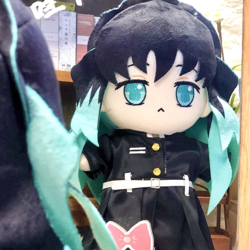 

26cm Anime Demon Slayer Plush Doll Cartoon Figure Tokitou Muichiro Cosplay Stuffed Soft Kawaii Toy Pillow Holiday Gift For Kid