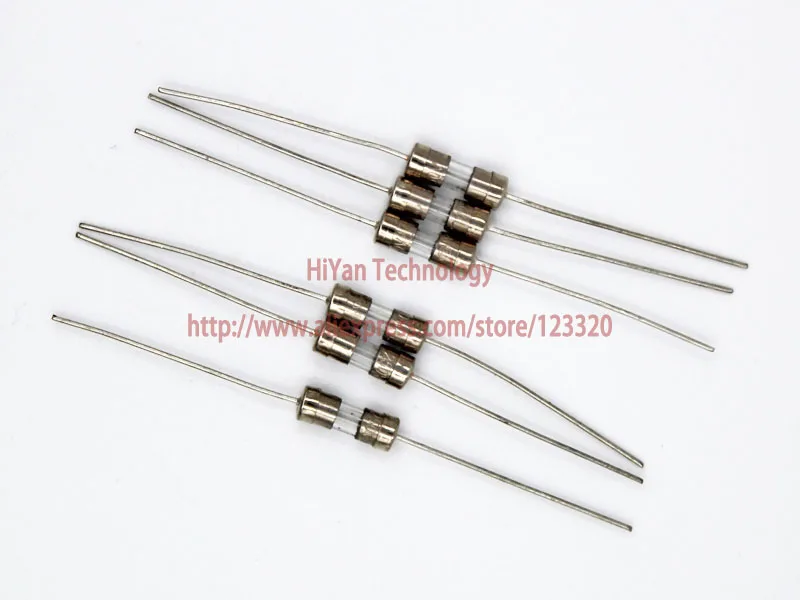 

(200pcs/lot) 3.6*10MM 0.5A Fuses Fast Quick Blow Glass Tube Fuse 3.6x10mm 250V T0.5A 500mA With Pins F0.5AL250V