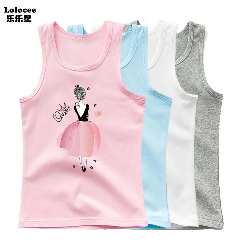 5er Pack Cami-Westen Für Mädchen - Ärmellose Unterhemden & Tanktops