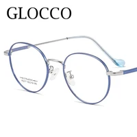 New Super Light Titanium Round Reading Glasses Colorful Metal Frame Presbyopia Eyeglasses Men Women Optics Prescription Eyewear 2