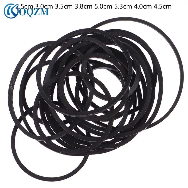 

20Pcs/set Mix Cassette Tape Replacement Rubber CD DVD Cassette Tape Recorder Turntable Strap Belt For CD-ROM Video Machines