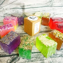 비누 Yunnan Handmade Soap Flower Moisturizing Essential Oil Facial Cleansing Soap Wash Hands Shower Chamomile Soap Мыло