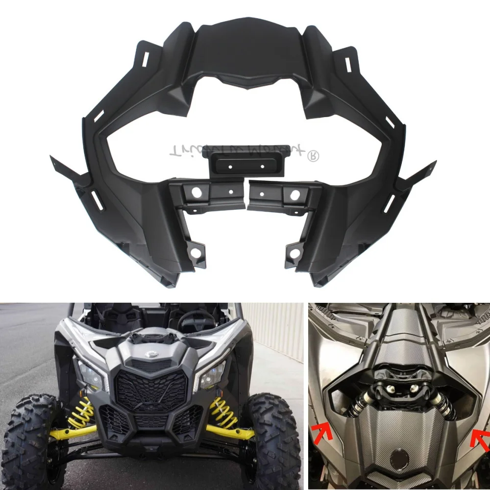 UTV/SXS Accessories Center Hoods Compatible with Can-Am Maverick X3 XDS MAX XRS STD Turbo 2018-2022 2023 Central Hood