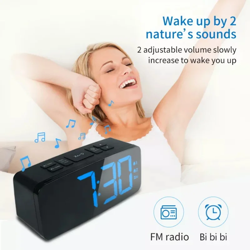 Reloj Proyector Techo Reloj Despertador Digital Con Proyección