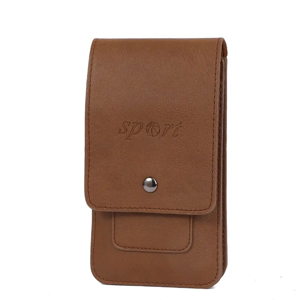 Spacious Universal Mobile Phone Holster with Metal Buckle and Belt Clip