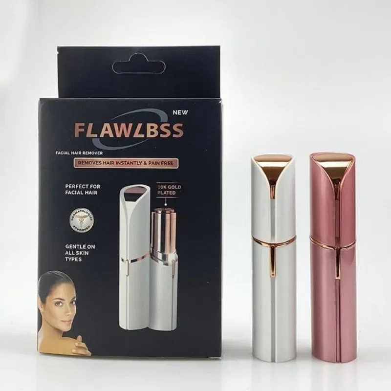 Lipstick Shaver, Electric Eyebrow Trimmer, Ladies Hair Remover, Mini Facial Hair Remover, Facial Hair Shaver 3
