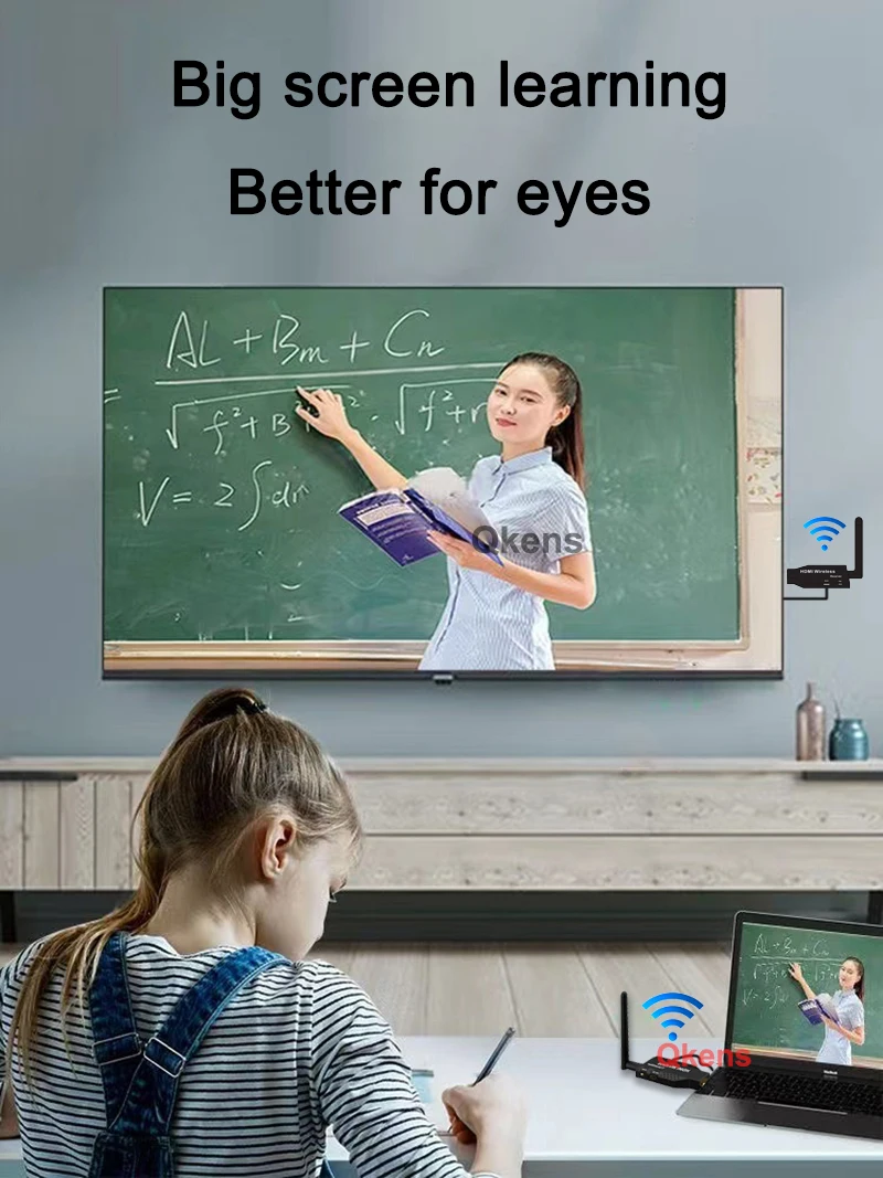 HDMI Wireless Transmitter Receiver 50m Video HDMI Extender Kit TV Display Adapter for Camera DVD PC to Projector TV 17 S4a037d2d57ad4320b0861c5320693effp