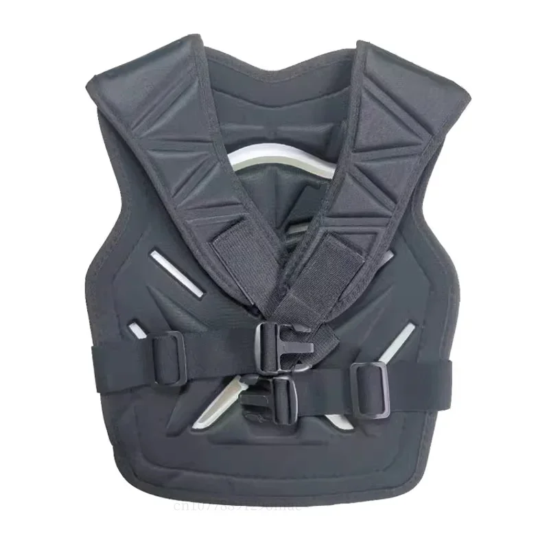 Motorcycle Armor, Riding Racing, Off-road, Anti Fall, Chest Protection, Hemp Rope Patterned Armor, Outdoor Riding Equipment