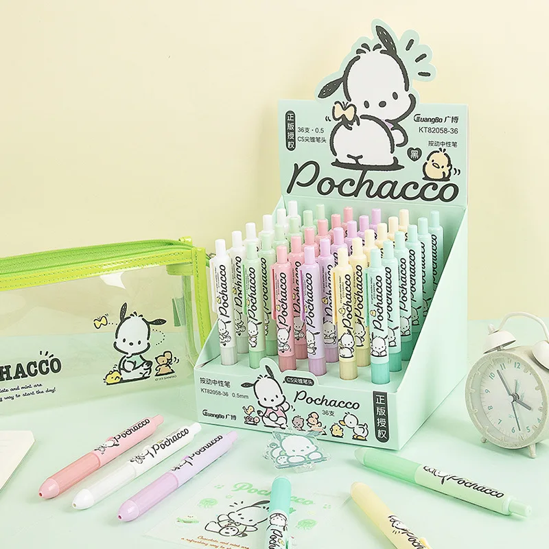 

Ручка гелевая Sanrio, 36 шт., черная, 0,5 мм