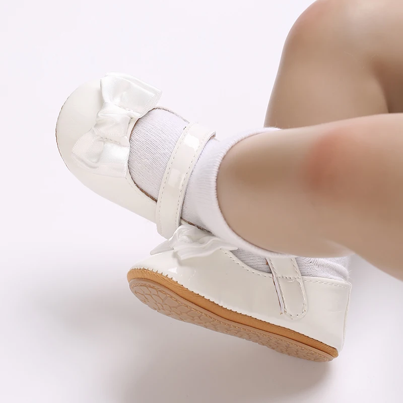Baby Shoes Autumn New Comfortable And Cute Bow Princess Style Girl Baby Walking Shoes