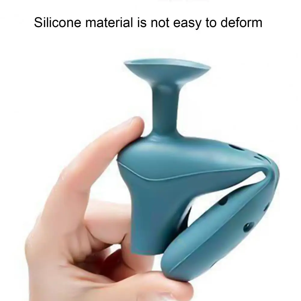 L Shape Silicone Door Handle Protective Cover Anti-collision Baby Safety Protect Noiseless Suction Cup Doorknob Door Knob Cover door knob covers door handle covers