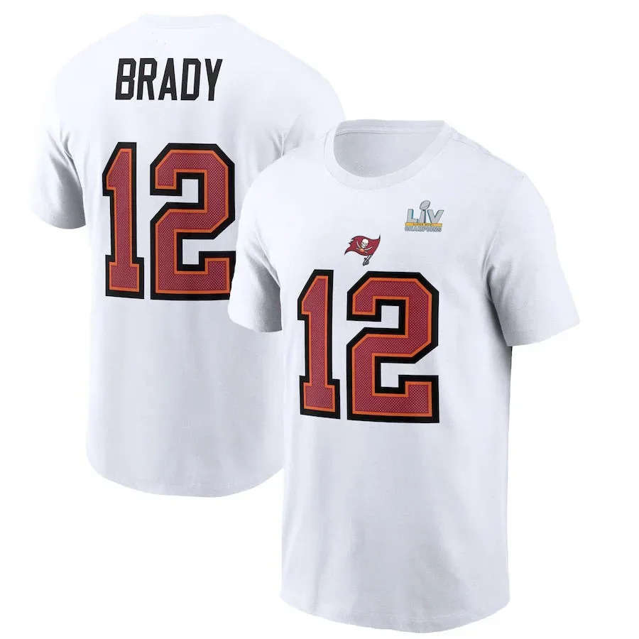 thumbnail image 1 of Camisetas de entrenamiento de rugby de moda para hombres y mujeres, camisetas de la serie de números, camisetas deportivas, cuello redondo, manga corta, transpirables, de secado rápido, 1 of 5