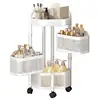 3/4/5 Layers Kitchen Shelves Storage Rack Stainless Steel Storage Racks Metal Corner Floor Snack Rack For Household 1