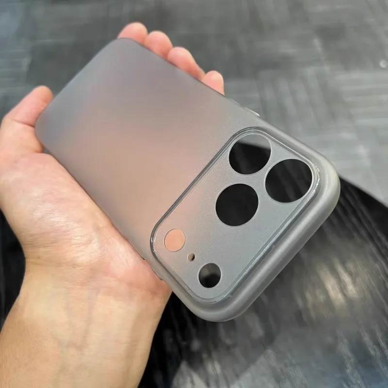 Ultra Thin Soft TPU Matte Translucent Silicone Phone Case