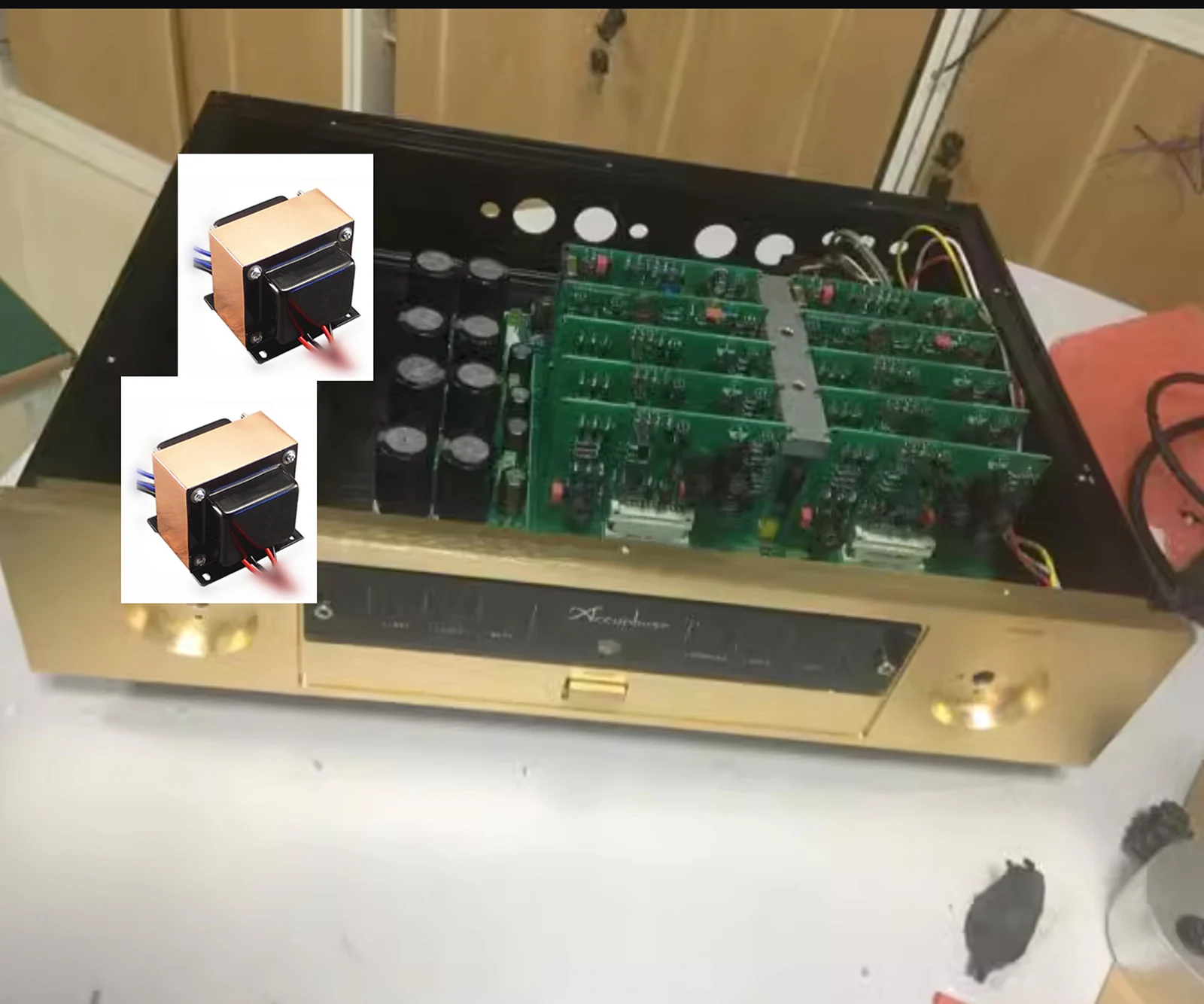 Hi-End C245 Classe A Preamplificatore Completamente Bilanciato Riferimento Circuito Accuphase C-245