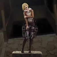 مجسم أنمي هجوم العمالقة - آني ليونهارت 28 سم | Attack on Titan Annie Leonhart Anime Figure 28cm