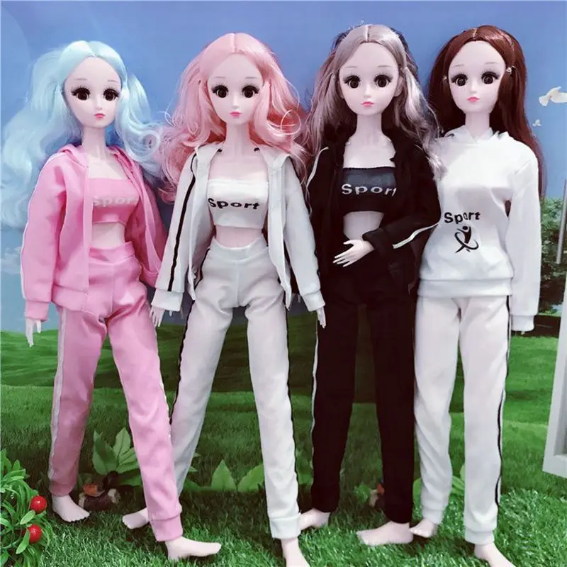 Kawaii Items Fashion Dolly Outfit Wear Kids Toys Lover Clothes Police Uniform Doll Accessories For Kid DIY Chidlren Girl Game - 6