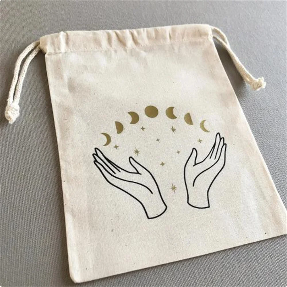 12 Moon Witch Coulisse Pouch Bags For Tarot Cards Cristalli Wprurighy Things Halloween Party Witch Birthday Decoration Favor