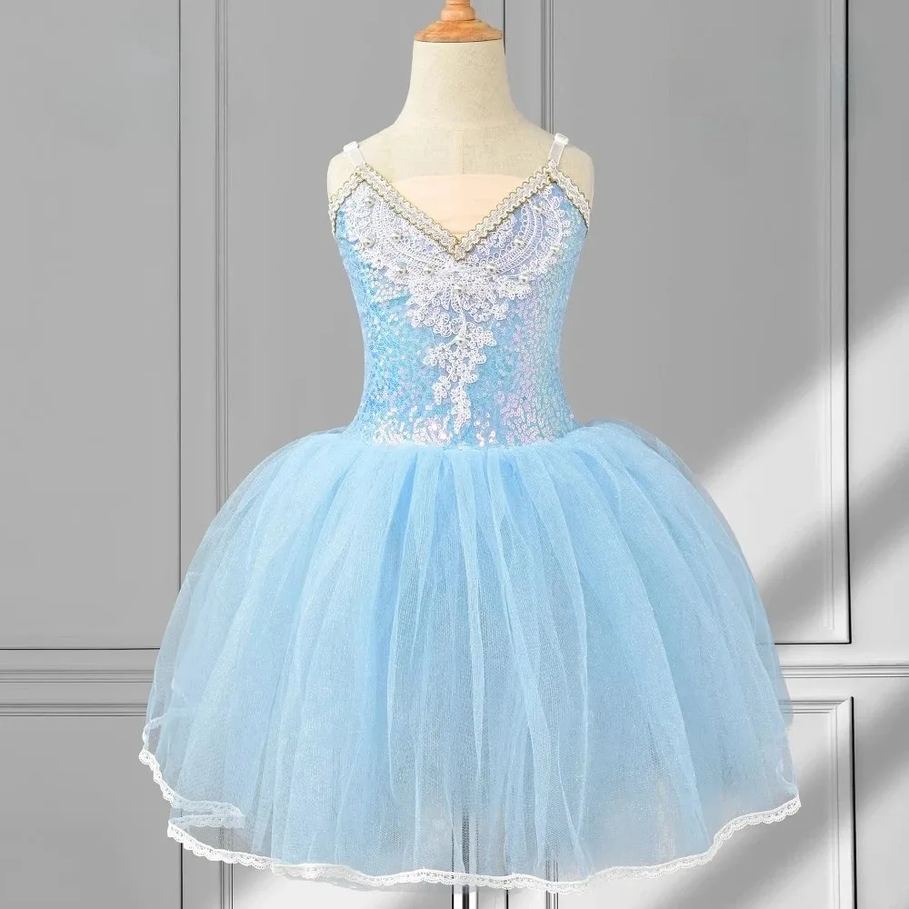 ملابس أطفال، زي أميرة للعروض المسرحية، فستان توتو...