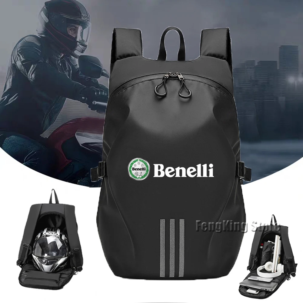 For Benelli TRK 702X TRK 702 X Knight backpack motorcycle helmet bag travel equipment waterproof large capacity