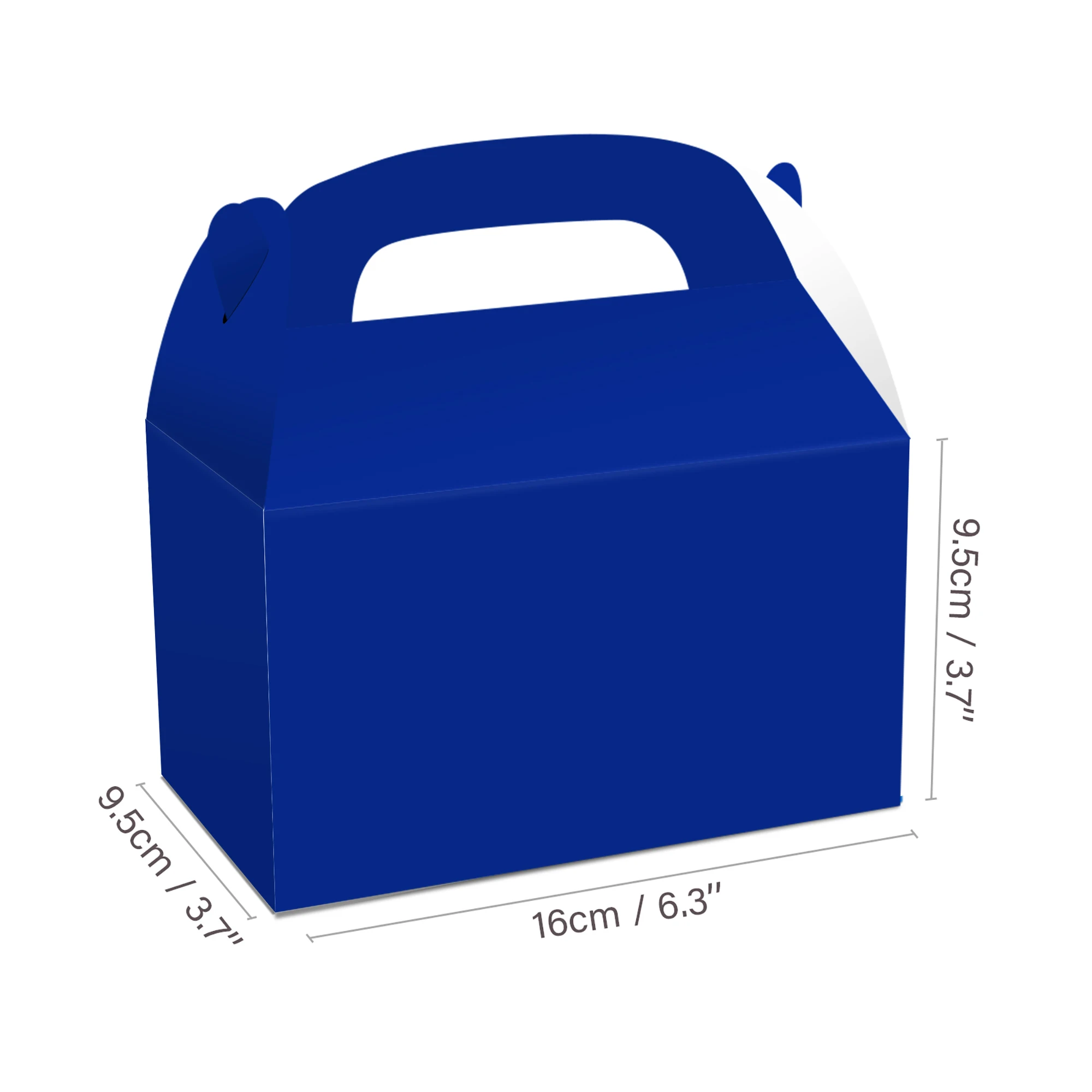 Vibrant Disposable Paper Food Trays