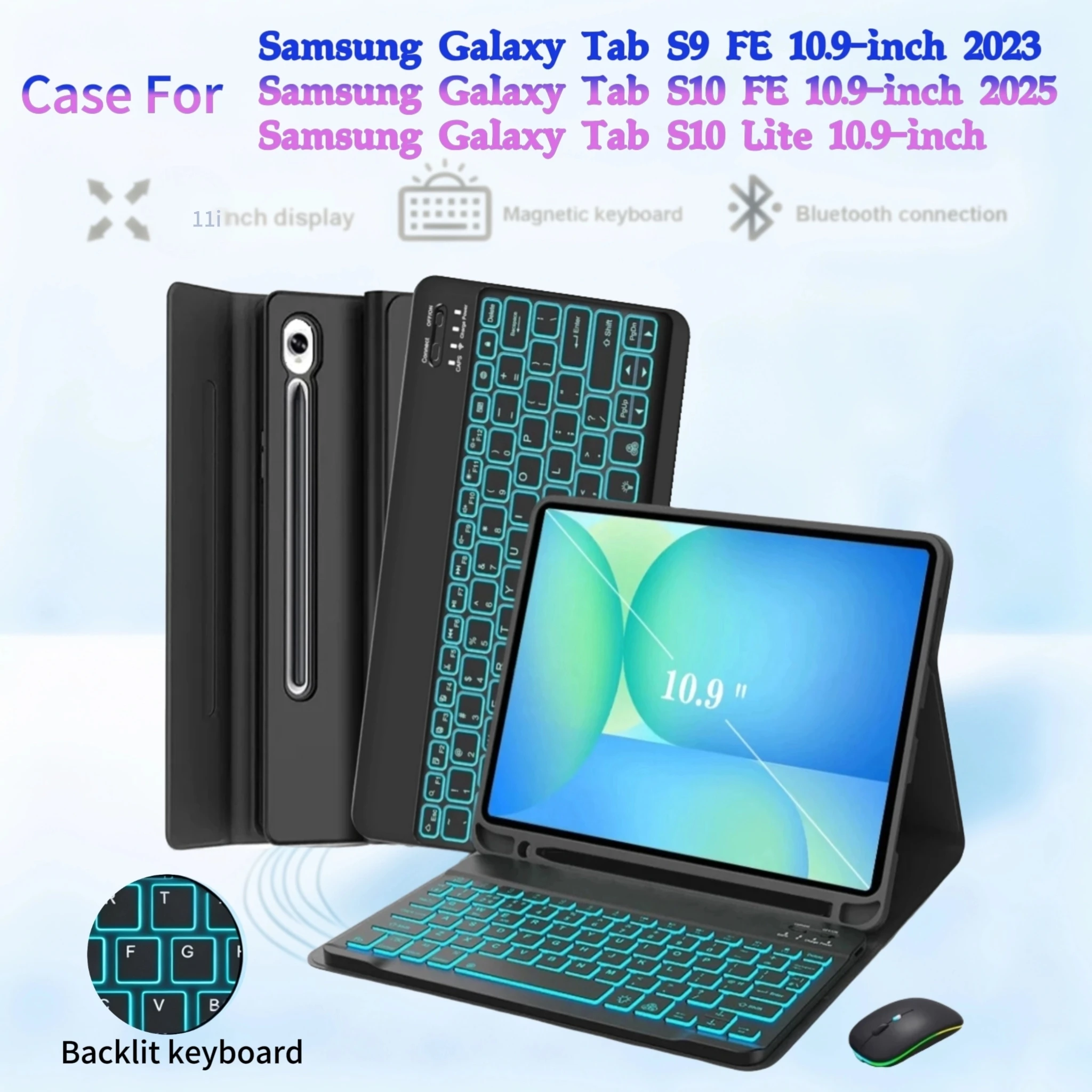 Premium Bluetooth Magnetic Keyboard Case