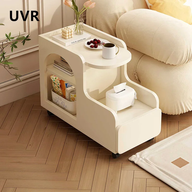 UVR 탈착식 커피 테이블, 거실 소파 사이드 코너 테이블, 작은 사이드 테이블, 침실 사이드 보드, 홈 호텔 소형 커피 테이블 