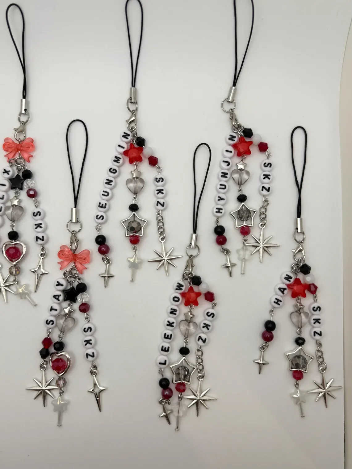 Stray Kids DominATE World Tour inspired phone charm keychain light