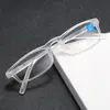 Fashion Transparent Reading Glasses Anti Blue-ray Glasses Senior Citizens Ultralight Presbyopia Eyeglasses Far Sight Eyewear 1