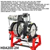 Screw style Pipe Fusion Welder Tool 63-200mm PE PPR PB PVDF HDPE Butt Fusion Welding Machine Piping Hot Melt Engine 3