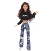 30cm Doll Full Set  with Clothes and Shoes Famale Doll with Clothes Suit Accessories Girls Play House Dress Up Toy 4