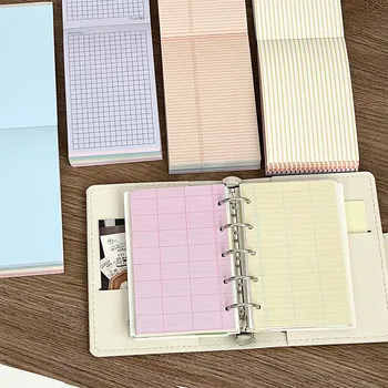 Blocco note da 120 fogli M5 Blocco note strappabile Blocco note non appiccicoso per scrapbooking e diario Note colorate per note Arcobaleno Deco