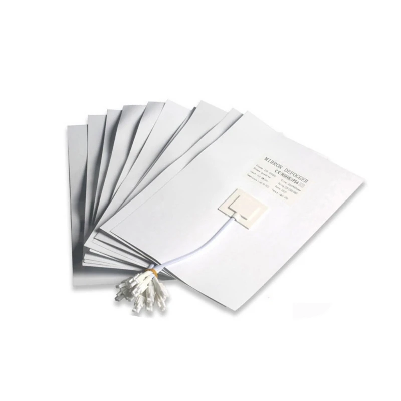 

12V Интеллектуальная зеркальная противотуманная пленка Stay Fog Frees Defogger Film улучшает вашу ванную комнату Простая